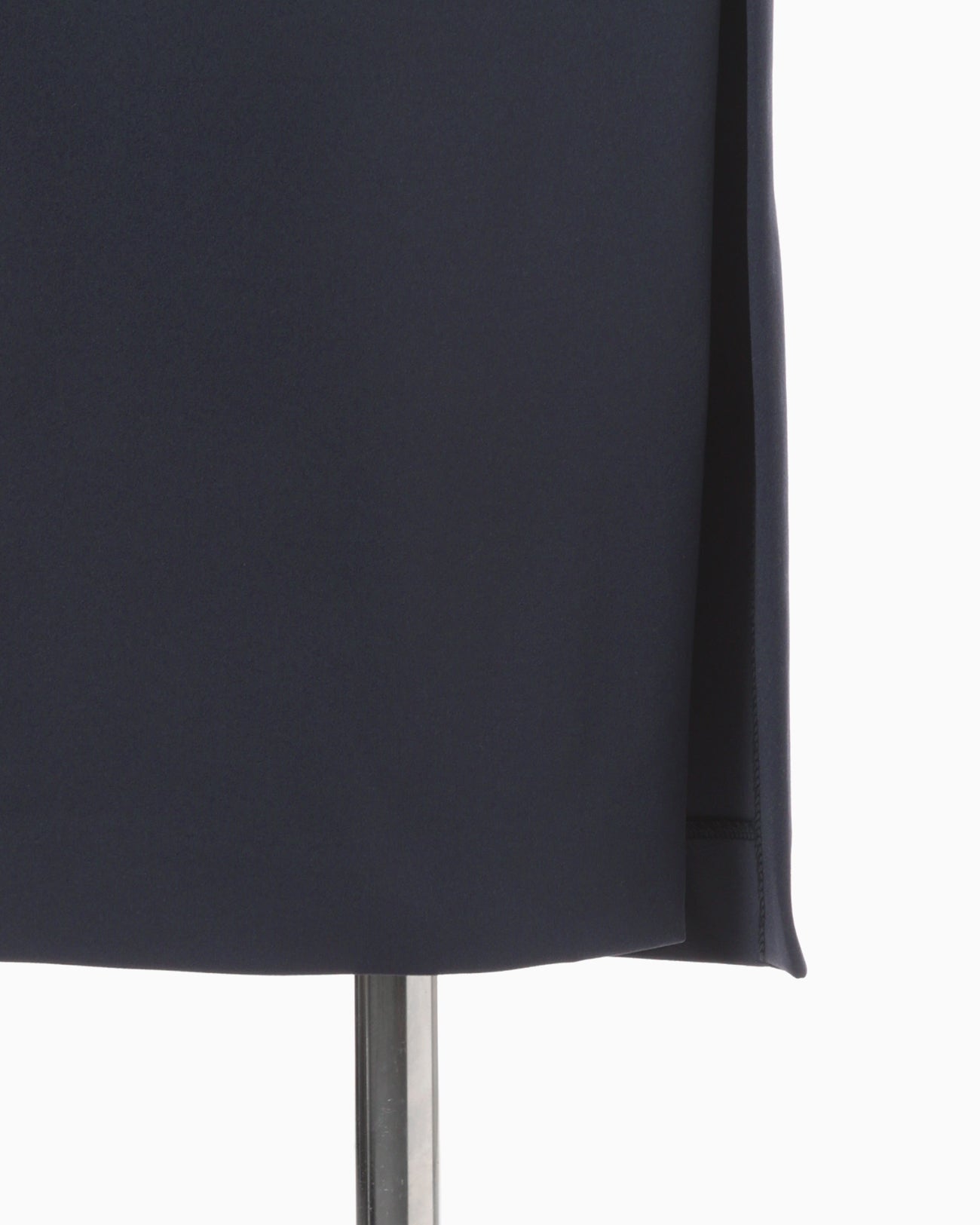 Double Jersey Asymmetric Dress - navy