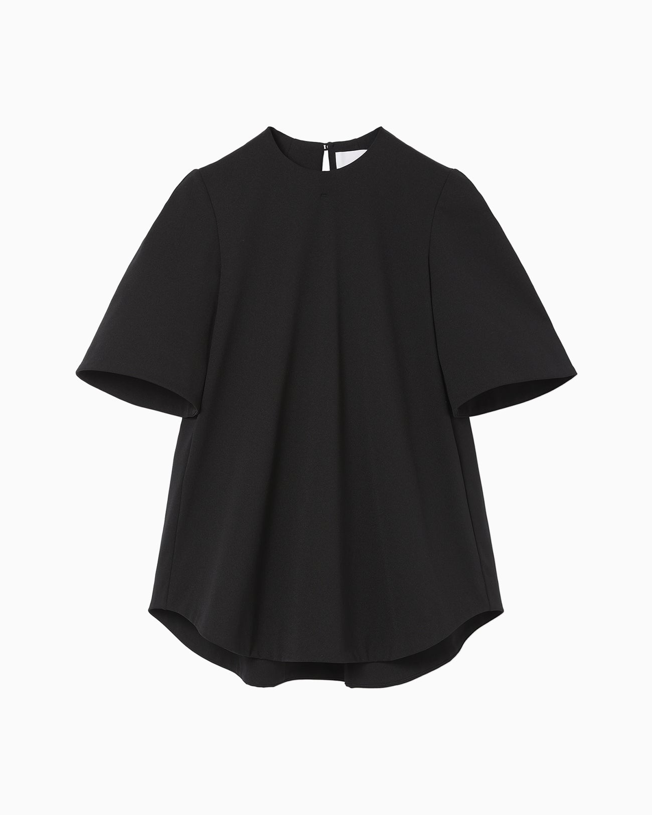 Double Jersey Over Sized Top - black