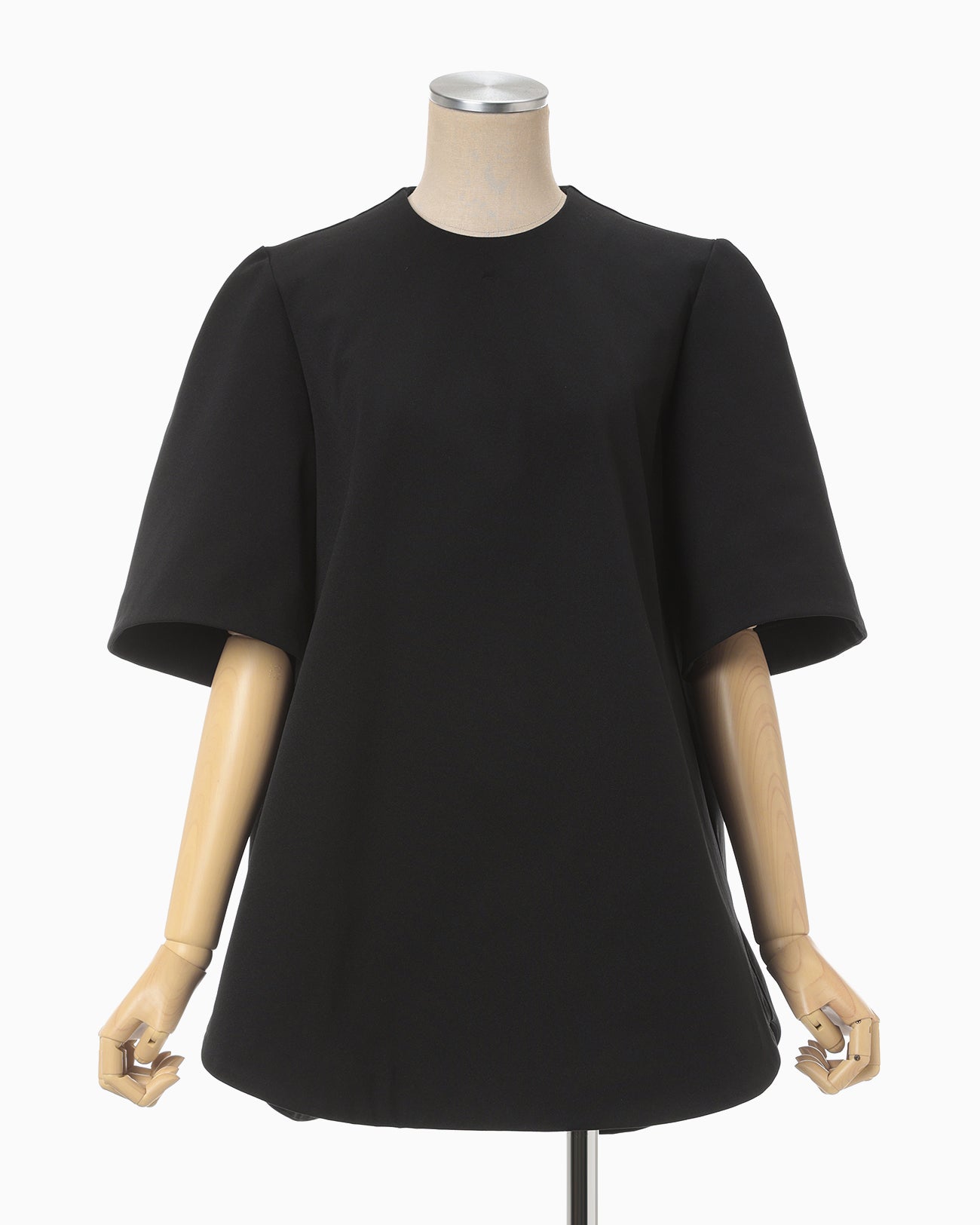 Double Jersey Over Sized Top - black