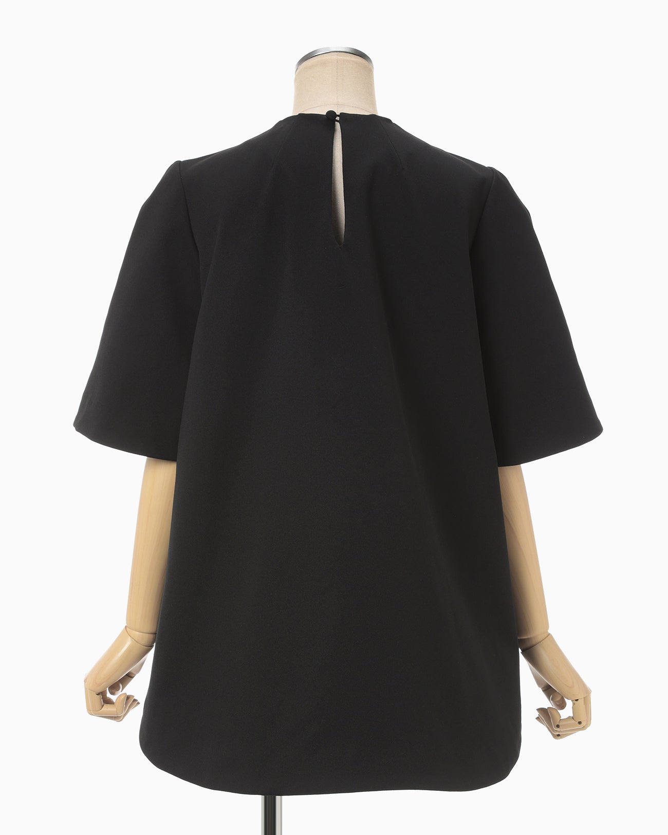 Double Jersey Over Sized Top - black