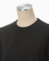 Double Jersey Over Sized Top - black