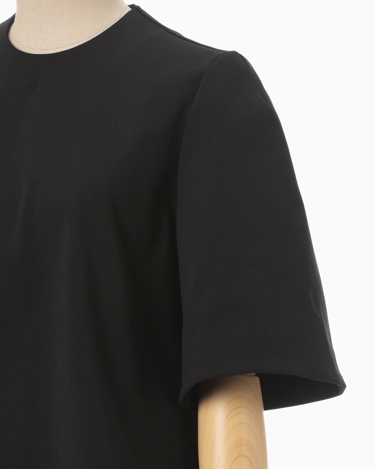 Double Jersey Over Sized Top - black