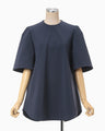 Double Jersey Over Sized Top - navy