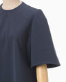 Double Jersey Over Sized Top - navy