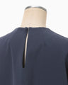 Double Jersey Over Sized Top - navy