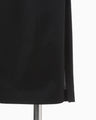 Cotton Jersey Asymmetric Dress - black