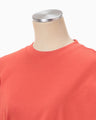 Cotton Jersey Asymmetric Dress - red