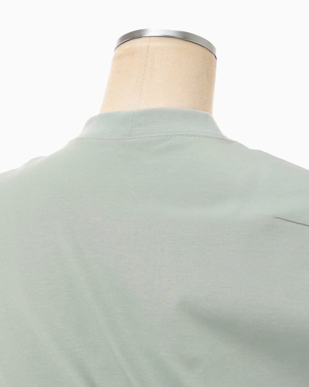 Cotton Jersey Asymmetric Sleeveless Top - grey
