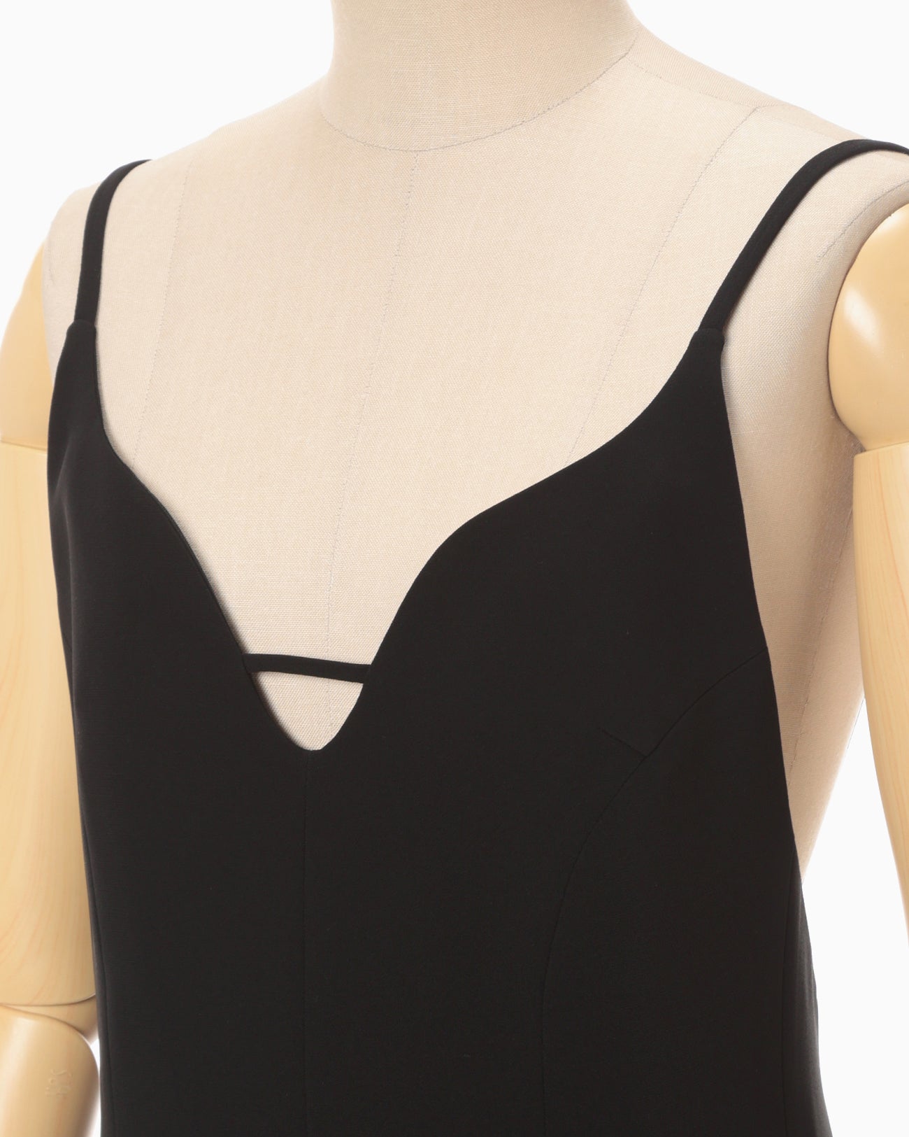 Triacetate Polyester Georgette Jumpsuits - black - Mame Triacetate Polyester Georgette Jumpsuits - black - Mame