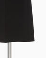 Triacetate Polyester Georgette Jumpsuits - black