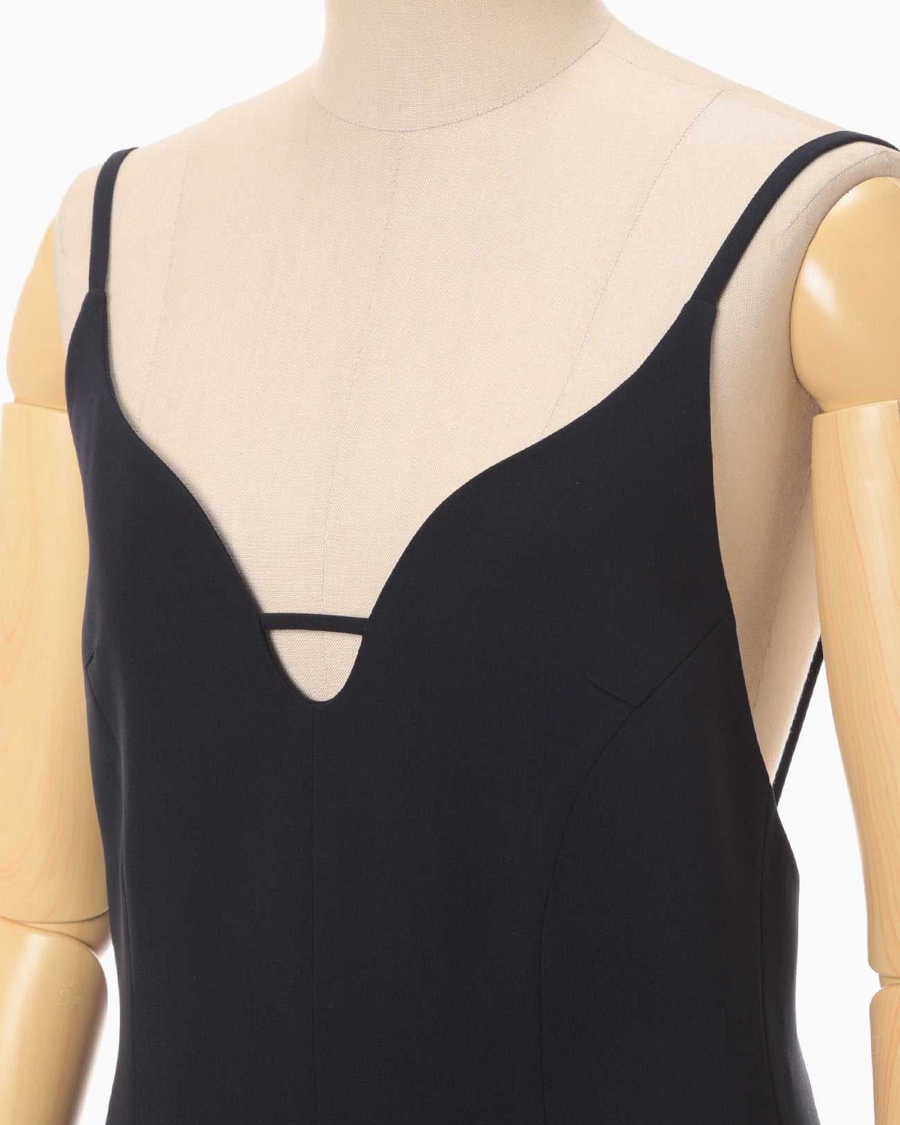 Triacetate Polyester Georgette Jumpsuits - navy