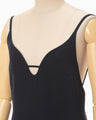Triacetate Polyester Georgette Jumpsuits - navy