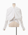 Micro Pleats Shirt - white