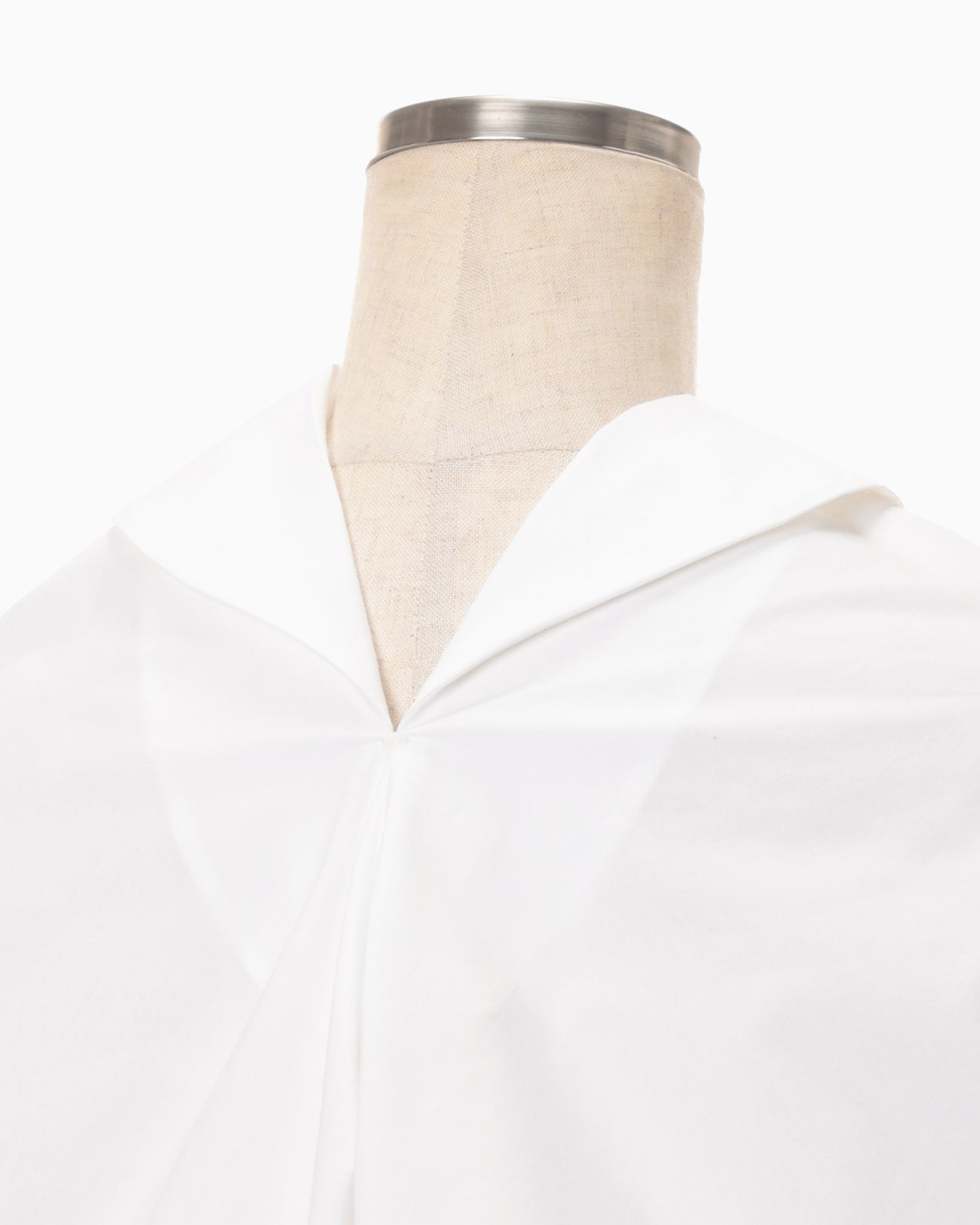 Micro Pleats Shirt - white