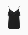 Embroidered Camisole Top - black