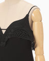 Embroidered Camisole Top - black