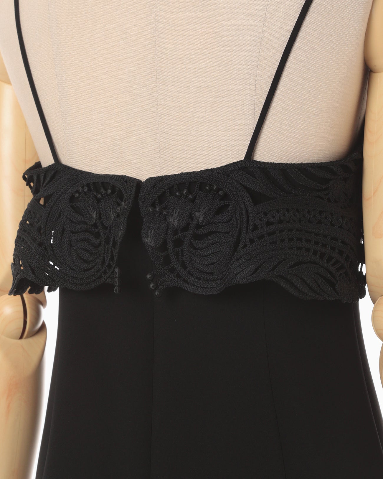 Embroidered Camisole Top - black