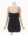 Embroidered Camisole Top - navy