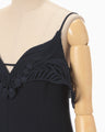 Embroidered Camisole Top - navy