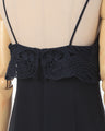 Embroidered Camisole Top - navy