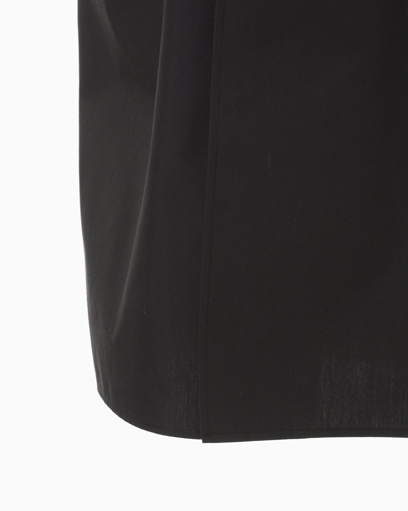 Micro Pleats Round Silhousette Skirt - black