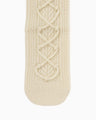 Wool Knit Socks - ecru