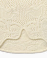Wool Knit Cap - ecru