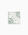 Hand Printed Silk Scarf - green