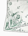 Hand Printed Silk Scarf - green