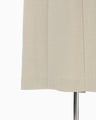 Wool Boa Double Breast Coat - ecru