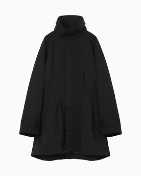 Nylon Twill Work Jacket - black