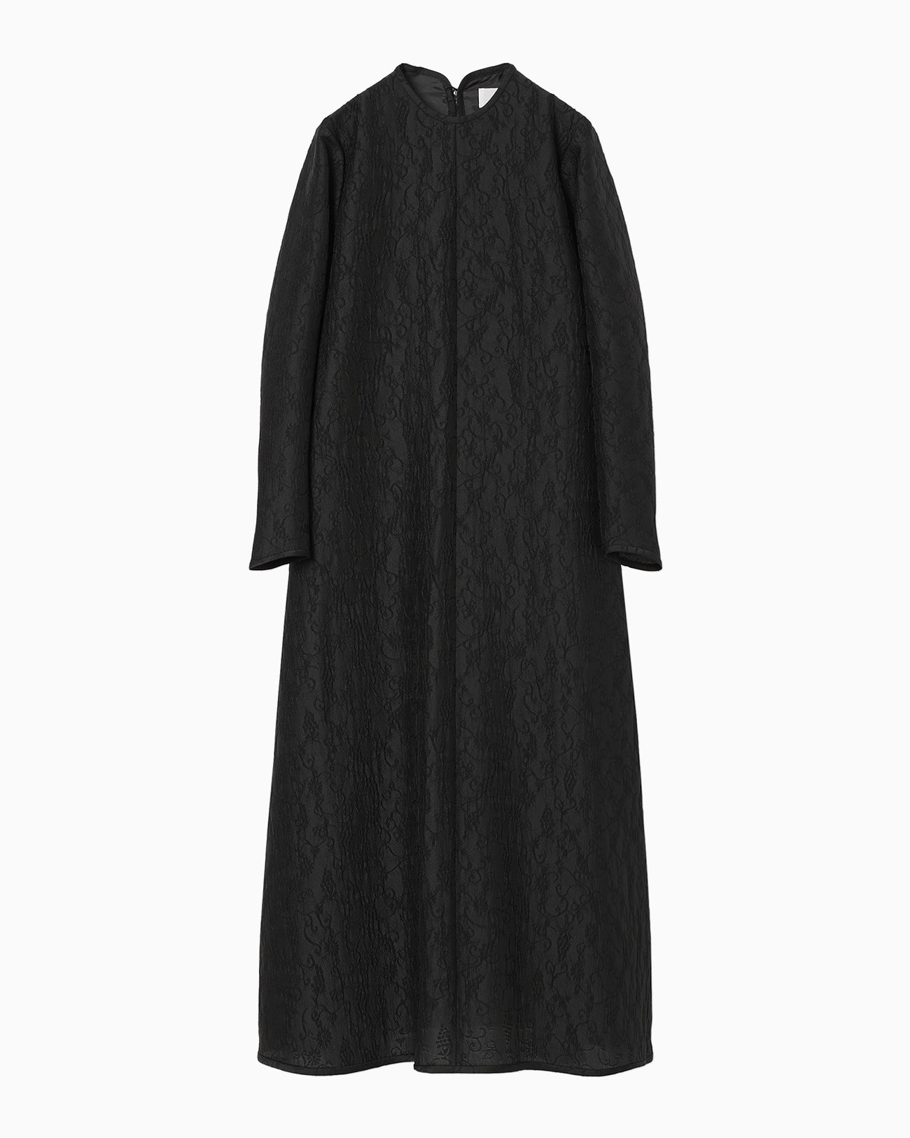Arabesque Jacquard Long Dress - black - Mame Kurogouchi