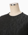 Arabesque Jacquard Long Dress - black