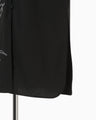 Washi Print Shirt Dress - black