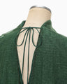 Shimmering Draped Dress - green
