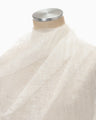 Shimmering Draped Dress - white