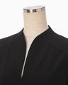 Wool Triacetate Lined Dress - black