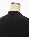 Wool Triacetate Lined Dress - black
