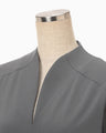 Wool Triacetate Lined Dress - grey