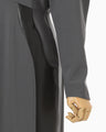 Wool Triacetate Lined Dress - grey