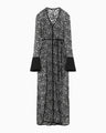 Tule Lace Dress - black