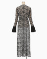 Tule Lace Dress - black