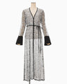 Tule Lace Dress - white