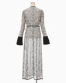 Tule Lace Dress - white