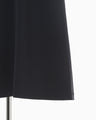 Triacetate Tule Lace Line Sleeve Dress - navy
