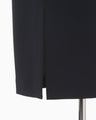 Triacetate Tule Lace Sleeve Dress - navy