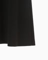Triacetate 3D Floral Embroidery Dress - black