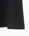 Triacetate 3D Floral Embroidery Dress - navy