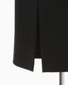 Triacetate Sleeveless Dress - black