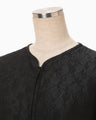 Arabesque Jacquard Short Jacket - black